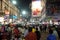 Night time shopping near New Market in Kolkata