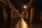 Night time view of the Chesapeake Bay Bridge Tunnel