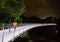 Night-Time View of Liberty Bridge in Greenville, South Carolina