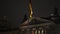 Night tour, Flag display, Berlin evening