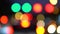 Night traffic lights