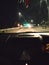 Night trip, driving car,