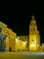 Night view of an 18th century church