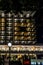Night view of 4 stars Grifid Hotel Vistamar building in Golden Sands resort
