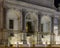 Night view of Acqua Paola fountain, Rome, Italy