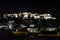 Night view with the Acropolis and the Parthenon, Athens, Greece