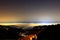 Night view in Alishan National Forest Recreation Area, situated in Alishan Township,