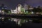 Night view Atomic Bomb Dome