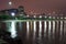 Night view of beach Flamengo, Rio de Janeiro