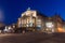 Night view of Berlin Konzerthaus at Gendarmenmarkt.