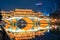 Night view of chengdu anshun bridge