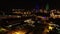 night view of the city of baku, azerbaijan