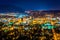 Night view of the city of Riverside, from Mount Rubidoux Park