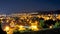 Night view of the City Stara Zagora, Bulgaria.