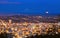 Night view cityscape from pittock manson