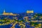 Night view of cityscape of Toledo, Spain