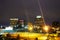 Night view of Colorado Springs downtown