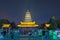 Night view of Dayan Pagoda In xi `an