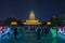 Night view of Dayan Pagoda In xi `an