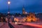 Night view. Derry Londonderry. Northern Ireland. United Kingdom