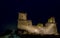 Night view of the Diosgyor castle in Miskolc