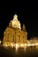 Night view on Dresden Frauenkirche (Church of Our Lady)