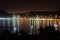 Night view of Enseada Beach in Guaruja