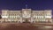 Night view of the famous Buckingham Palace, London, United Kingdom