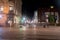 Night view of Grodzka street