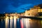 Night View Of Illuminated Stockholm Royal Opera