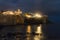 Night view on Kasbah of the udayas in Rabat, The capital of Morocco