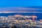 Night view from Kikuseidai platform on Mt. Maya View Line, Kobe, Japan