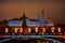 Night view of  Kremlin in Moscow