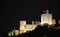 Night view of La Alhambra. Grenada