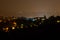 Night view of Lansdown and the Royal High School, Bath