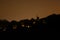 Night view of Lansdown and the Royal High School, Bath