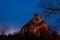 Night View of Long Abandoned Church - Kentucky