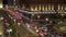 Night view of Lubyanka square in Moscow, building of the Federal Security Service