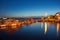 Night View of the marina in Cesme