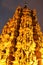 Night view of Murudeshwar Temple - Lord Shiva statue - Gopura - India religious trip - Hindu religion