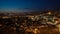 Night view of old town of Tbilisi. Tiflis is the largest city of Georgia, lying on the banks of Mtkvari River