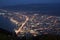 Night View of Ordu city from Boztepe