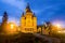 Night view of Orthodox Cathedral, Timisoara