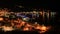 Night view over Charlotte Amalie St Thomas