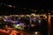Night view over Charlotte Amalie St Thomas
