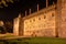 Night view of Palace of the Duques of Braganca