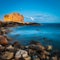 Night view of the Paphos Castle