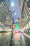 Night view of Park Avenue and Helmsley Building in New York City