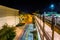 Night view from a parking garage in Columbia, Maryland.