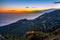 Night view of Petrovac, Montenegro